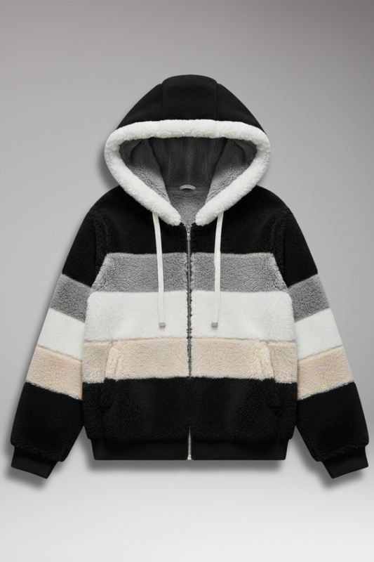 Women's Winter Parka Coat Faux Fur Lining - 
Fashinoza