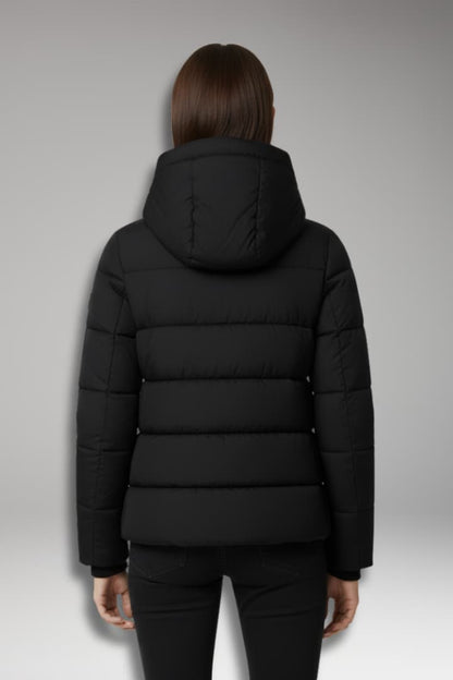 Women's Long Sleeve Winter Jacket Front Zipper