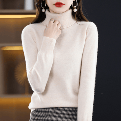 Hannah | Women Spring Classic Turtleneck Sweater
