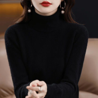 Hannah | Women Spring Classic Turtleneck Sweater
