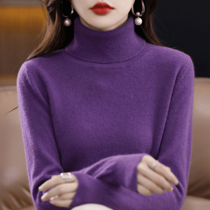 Hannah | Women Spring Classic Turtleneck Sweater