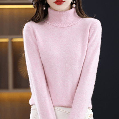 Hannah | Women Spring Classic Turtleneck Sweater