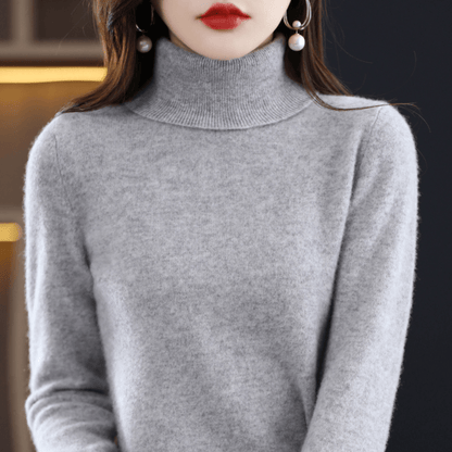 Hannah | Women Spring Classic Turtleneck Sweater