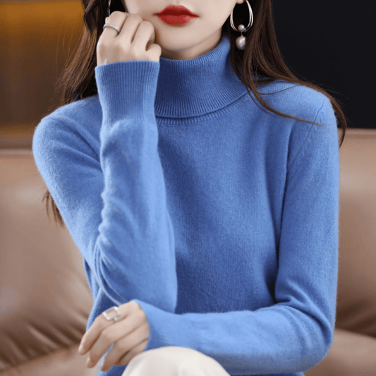 Hannah | Women Spring Classic Turtleneck Sweater