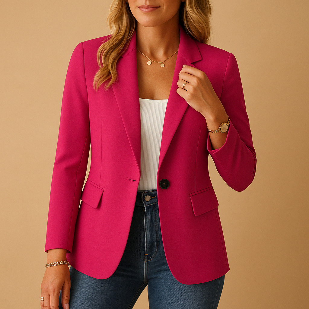 Ava | Women’s Spring Tailored Single Button Jacket