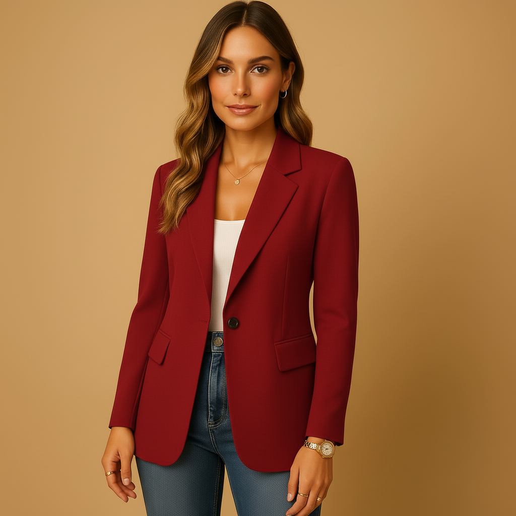 Ava | Women’s Spring Tailored Single Button Jacket