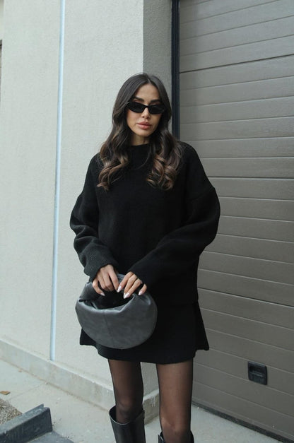 Clara | Women’s Spring Sweater Mini Skirt Set