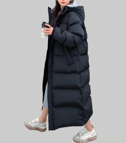 Women's Waterproof Windproof Long Parka - Fashinoza