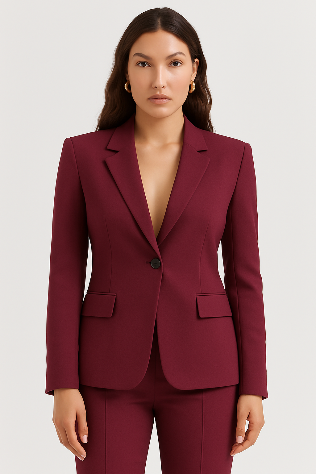 Ava | Women’s Spring Single Button Tailored Jacket