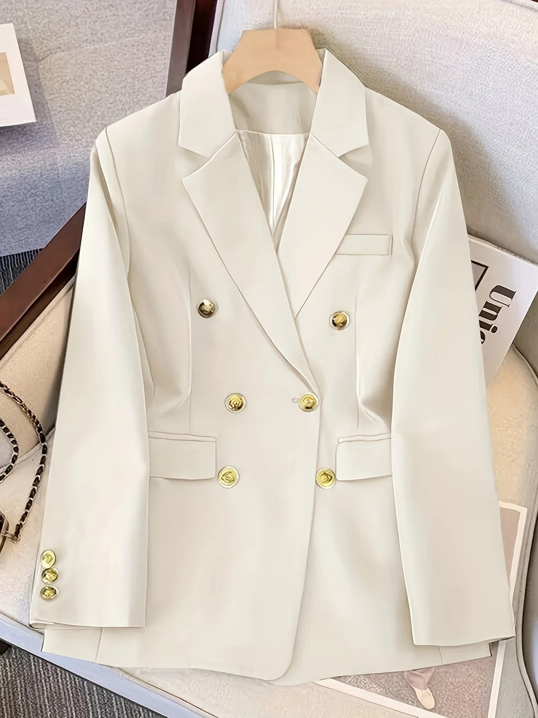 Emma | Women’s Spring Double Breasted Tailored Jacket