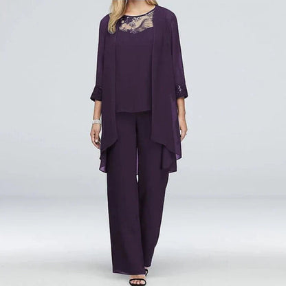Chloe | Women’s Spring Three Piece Pant Set