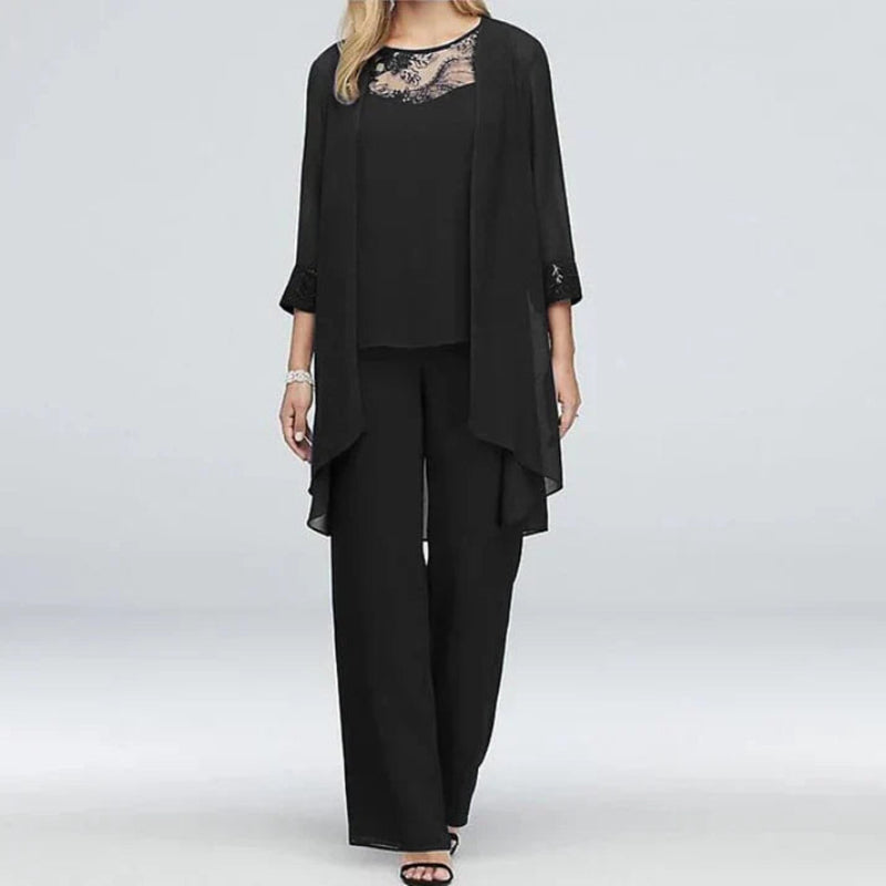 Chloe | Women’s Spring Three Piece Pant Set