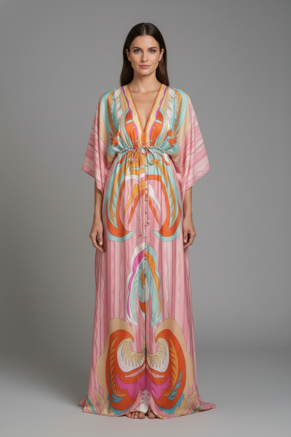 Women's Beach Sundress Bright Colors