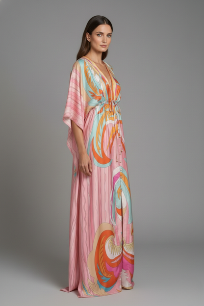Women's Beach Sundress Bright Colors