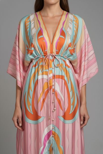 Women's Beach Sundress Bright Colors