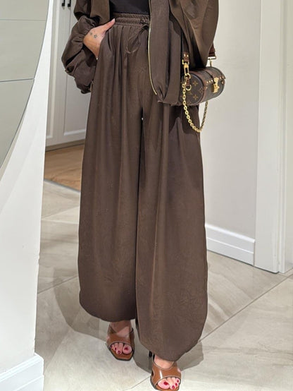 Women's Casual Two-Piece Suit Jacket Pants Set