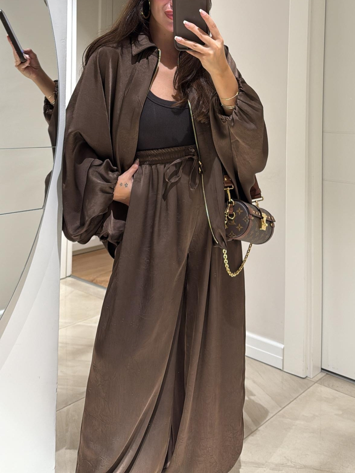 Women's Casual Two-Piece Suit Jacket Pants Set