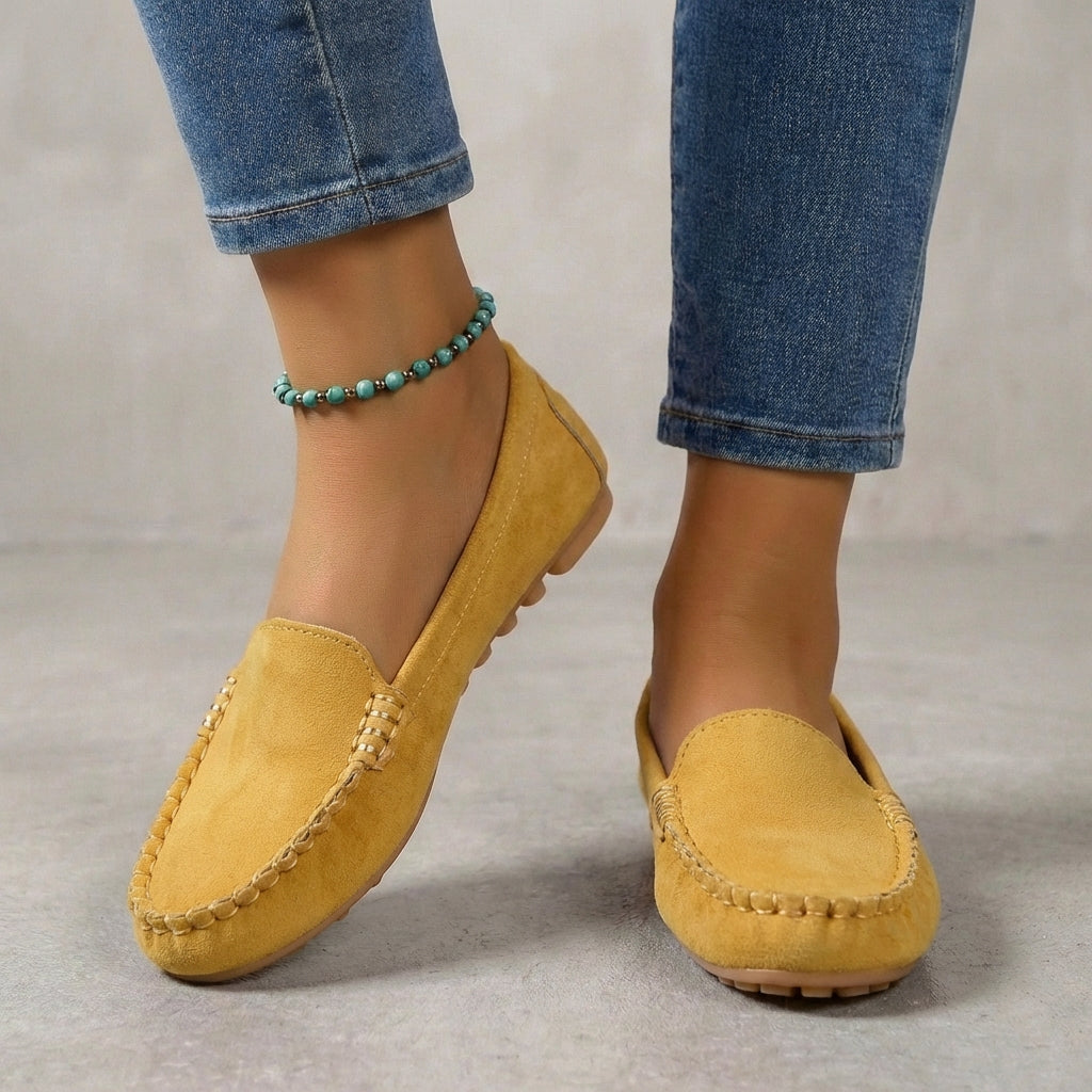 Men's Orthopedic Driving Moccasins Metallic Accents - 
Fashinoza