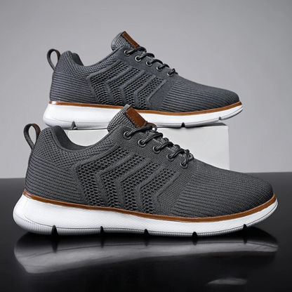 Men's Mesh Running Shoes Breathable Black
