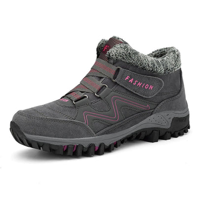 Women's Orthopedic Ankle Boots Lug Sole Supportive - 
Fashinoza