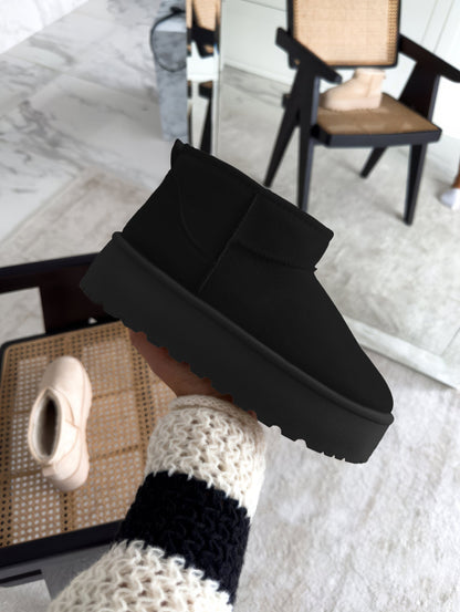Women's Low Ankle Platform Boots