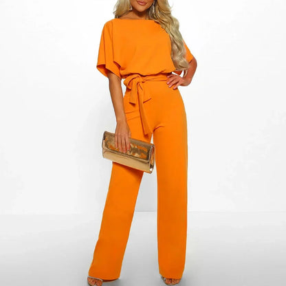 Women's Slim Waist Jumpsuit