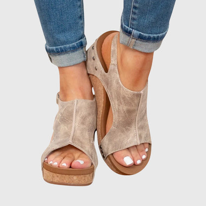 Women’s Orthopedic Platform Slingback Sandals