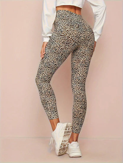 Women's Leopard High-Waist Leggings