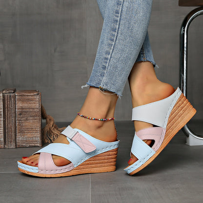 Women's Wedge Slide Sandals