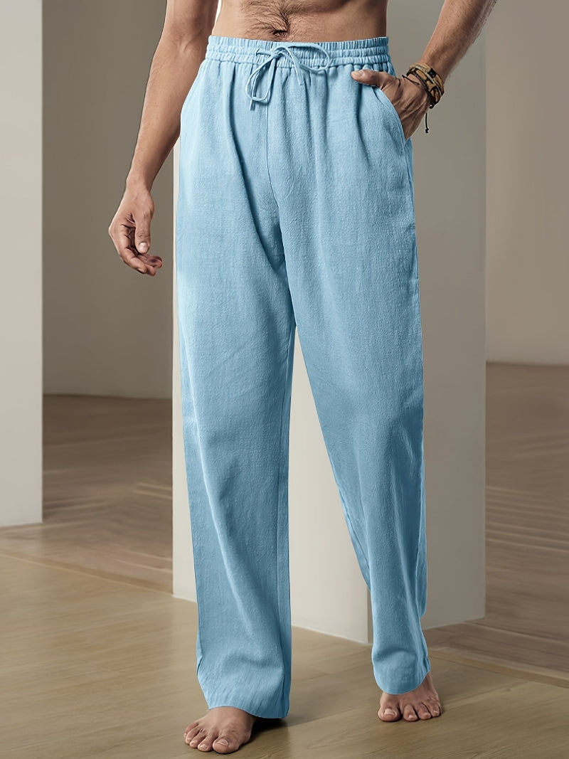 Men's Drawstring Pants Relaxed Fit