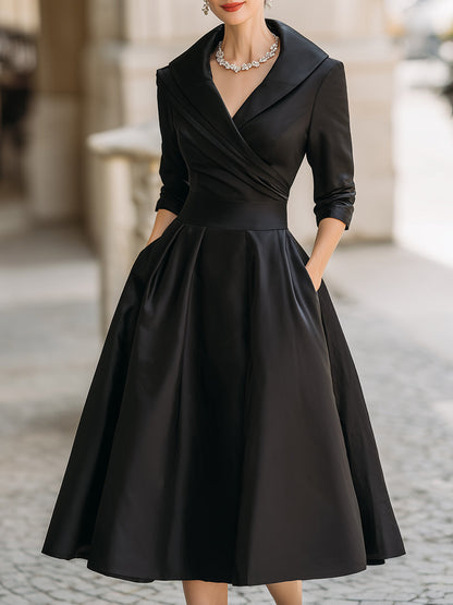 Women's Elegant Midi Dress