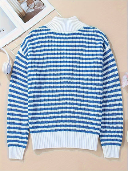 Marinne | Women’s  Half-Zip Knit Pullover