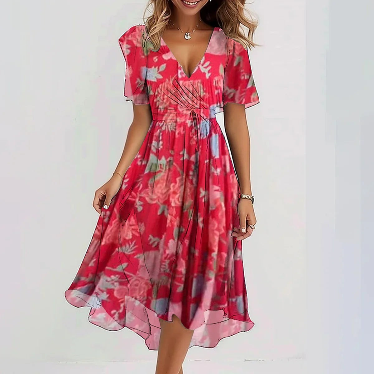 Elegant Women's Summer Dress