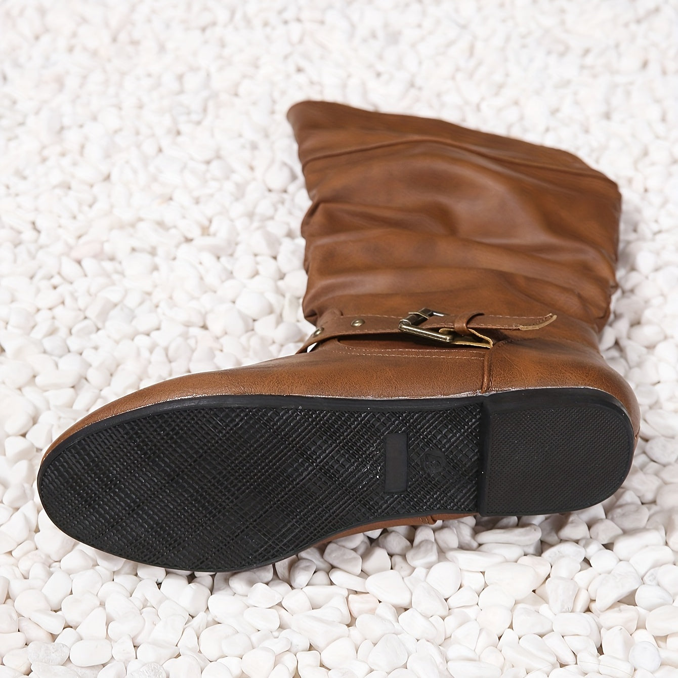 Women's Knee-High Boots Side Zipper