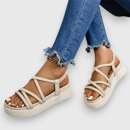 Women's Sandals Leather Rosalind Brown