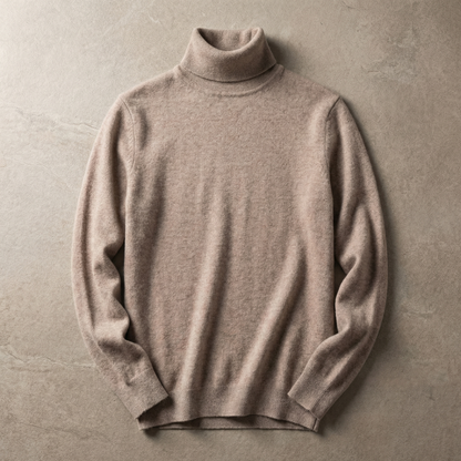 Cashmere Turtleneck Sweater - 
Fashinoza
