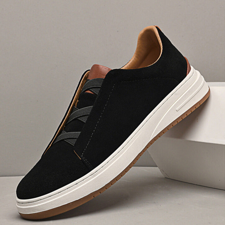 Men's Cowhide Casual Sneakers