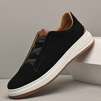 Men's Cowhide Casual Sneakers