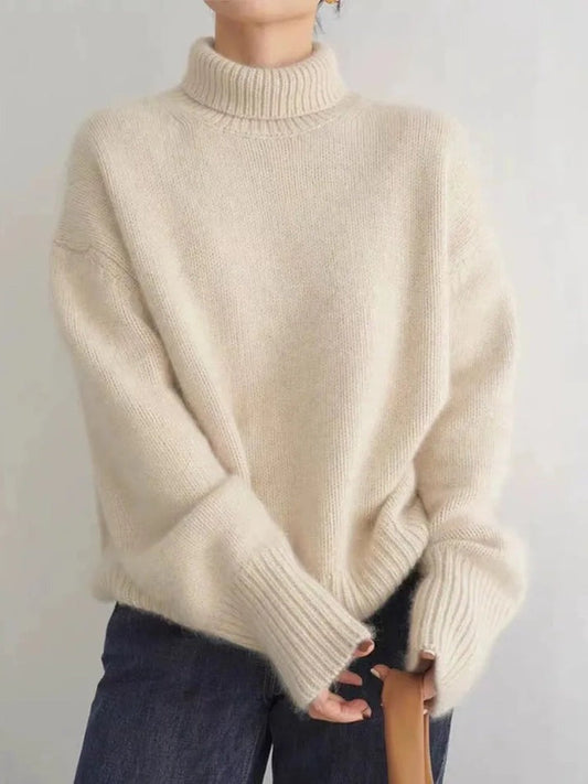 Addison | Women’s Turtleneck Long Sleeve Sweater