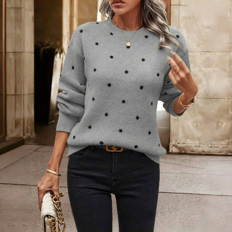 Women's Cozy Dot Sweater