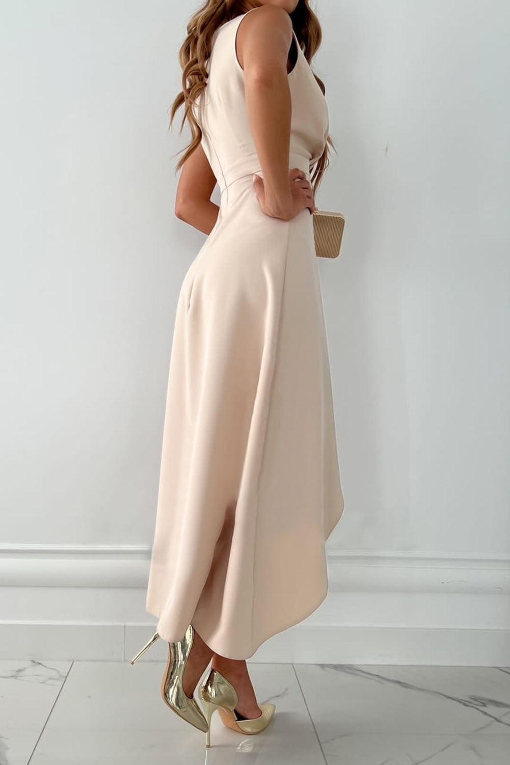 Women's Sleeveless Wrap Dress