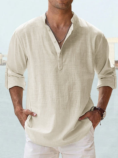 Men's Casual Shirt Relaxed Fit Breathable