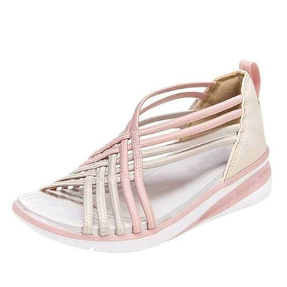 Women's Multi-Strap Sandals Closed Heel