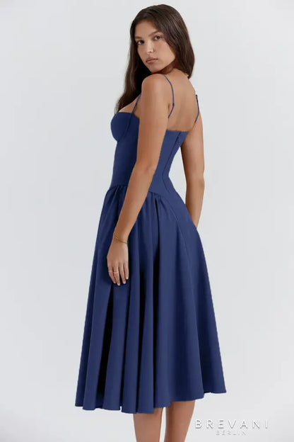 Corset Midi Gown