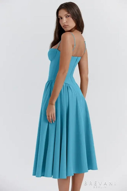 Corset Midi Gown