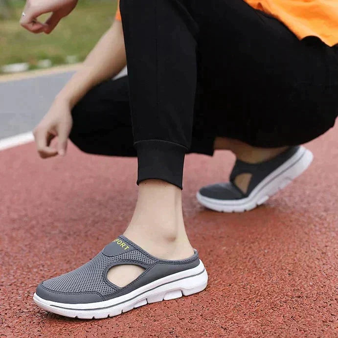 Men's Slip On Shoes Side Cutout Design - Fashinoza