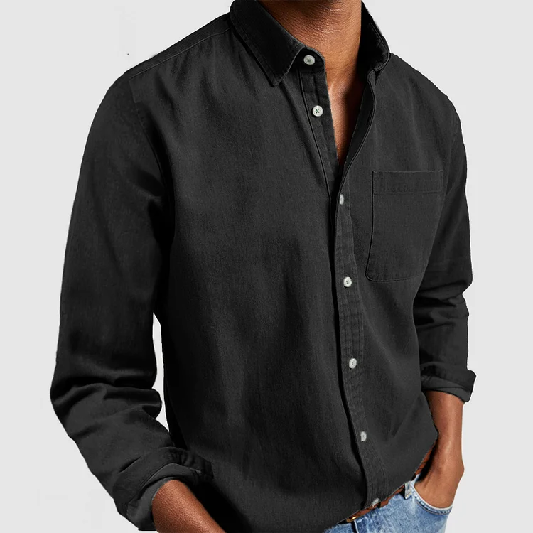 Men's Casual Cotton Shirt Comfort Fit