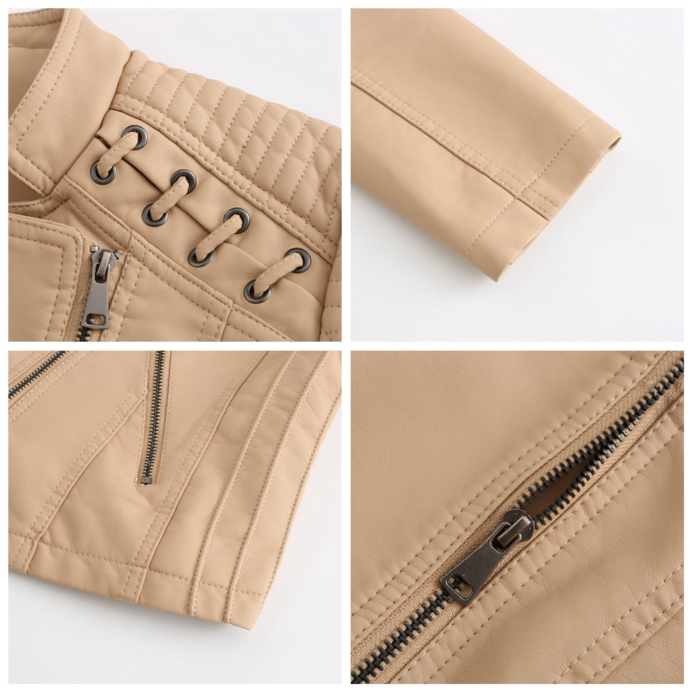 Lamb Leather Autumn Jacket