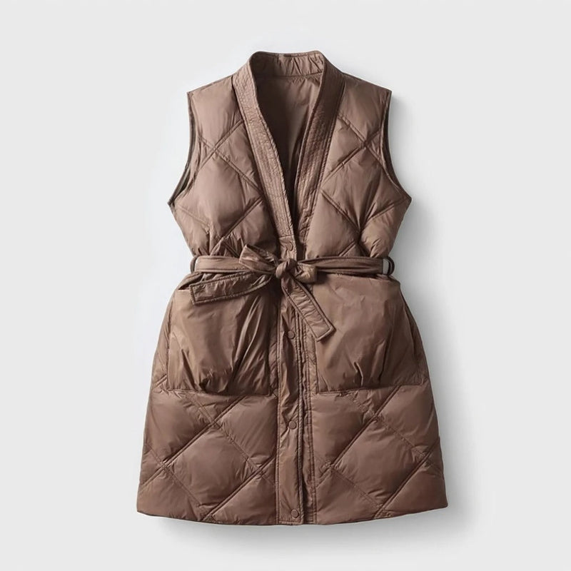 LAURA QUILTED VEST Caliboot