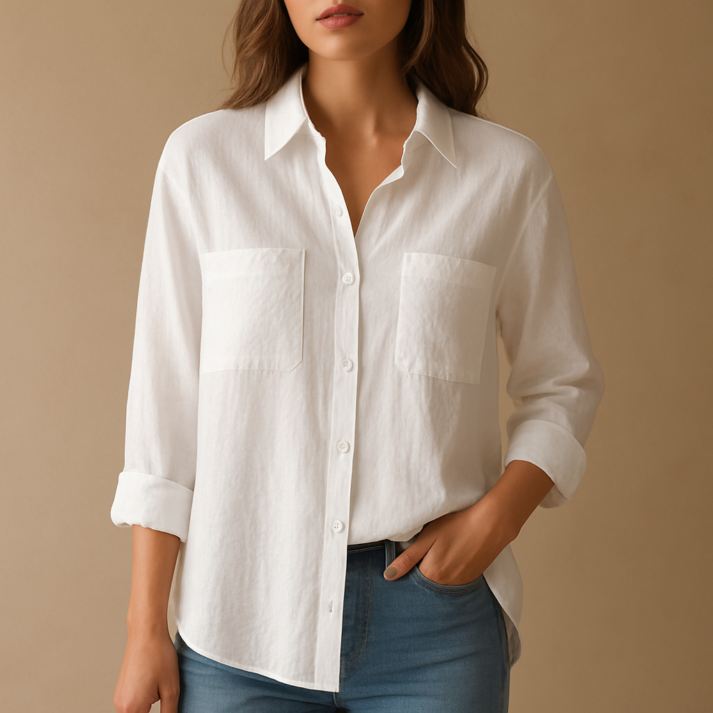 Women's Long Sleeve Blouse Lightweight - 
Fashinoza
